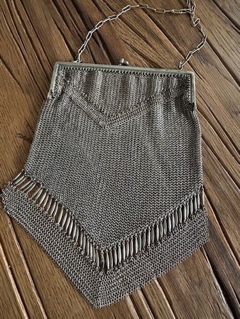 Tracht, Trachtenhandtasche, Silber