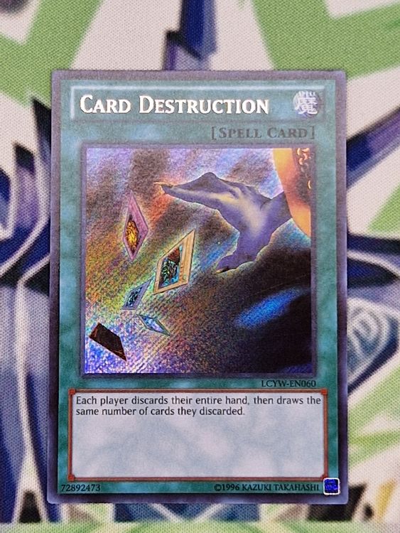 Yu-Gi-Oh Card Destruction LCYW-EN060 (Neu (gemäss Beschreibung)) in ...