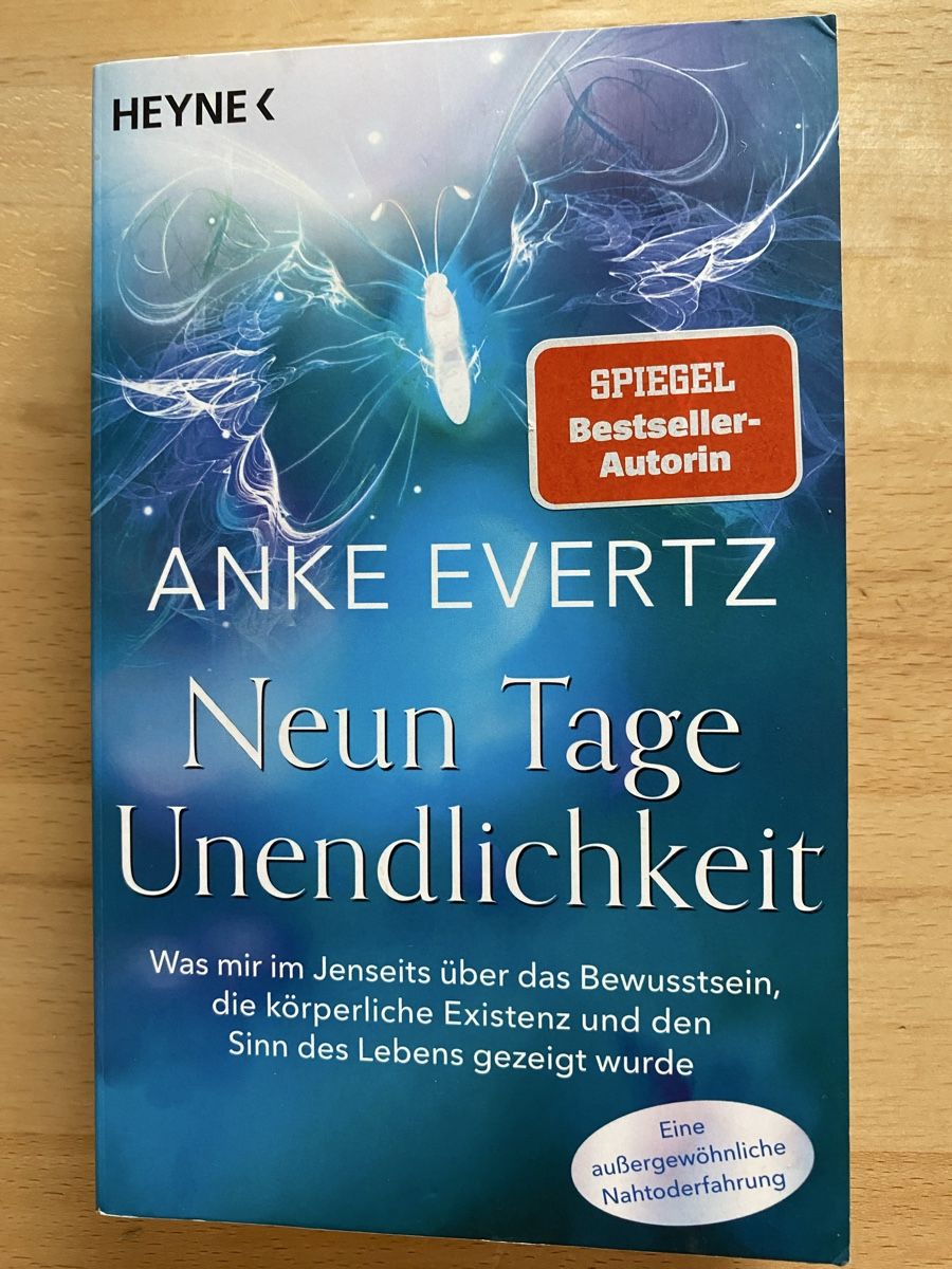 Libri: Neun Tage Unendlichkeit - Anke Evertz – Usato da Schwarzenburg venduto da Michellu