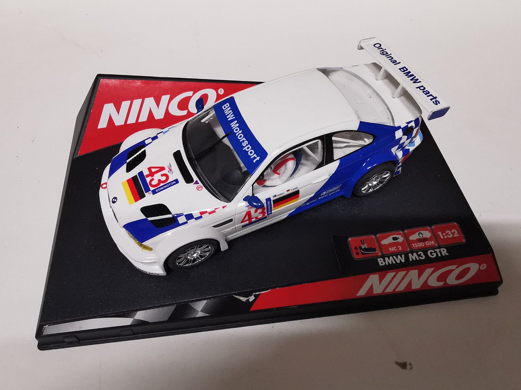 Ninco Piste: Ninco Digital BMW M3 GTR – Usato da Winterthur venduto da Lonpos1 7