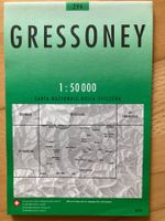 Landkarte GRESSONEY 1:50’000