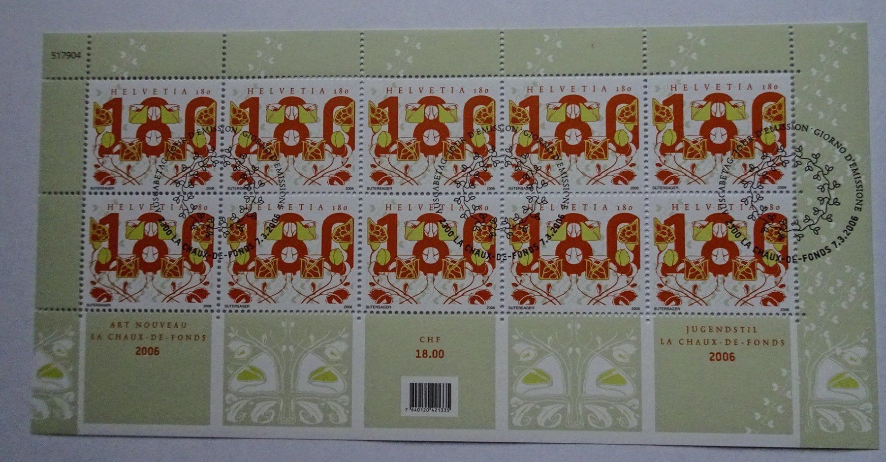 Alle Briefmarken: 2006 – Neu (gemäss Beschreibung) aus Aadorf von Chnorli-Furz