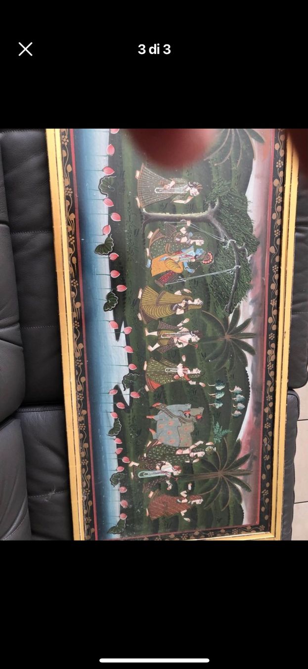 Dipinti: Quadro con cornice e vetro – Usato da Chiasso venduto da fairy81 1