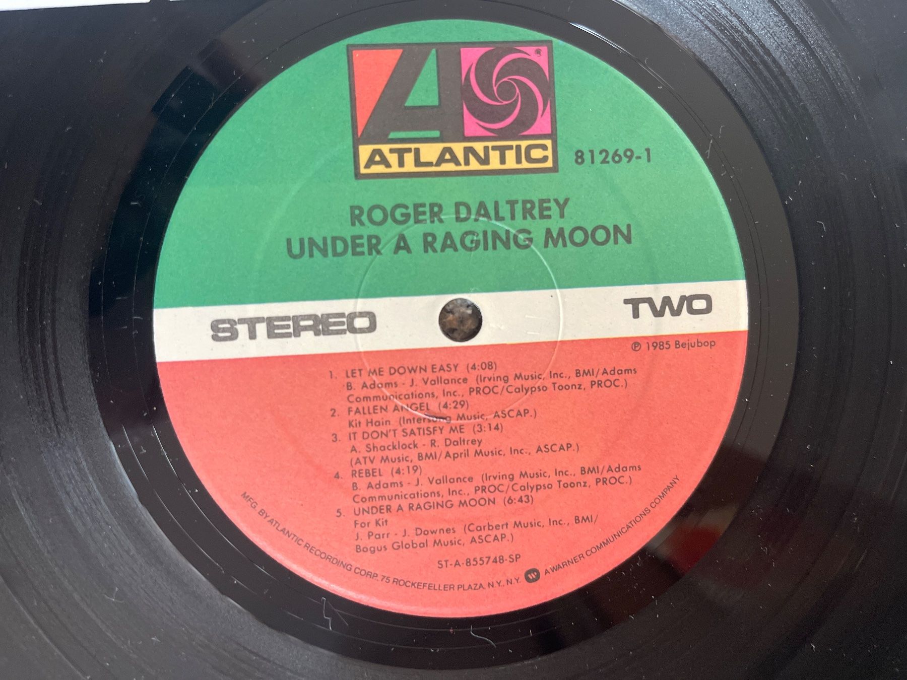 Dischi in vinile: A239/Roger Daltrey - Under A Raging Moon – Usato da Frutigen venduto da Philippe_jsp 2