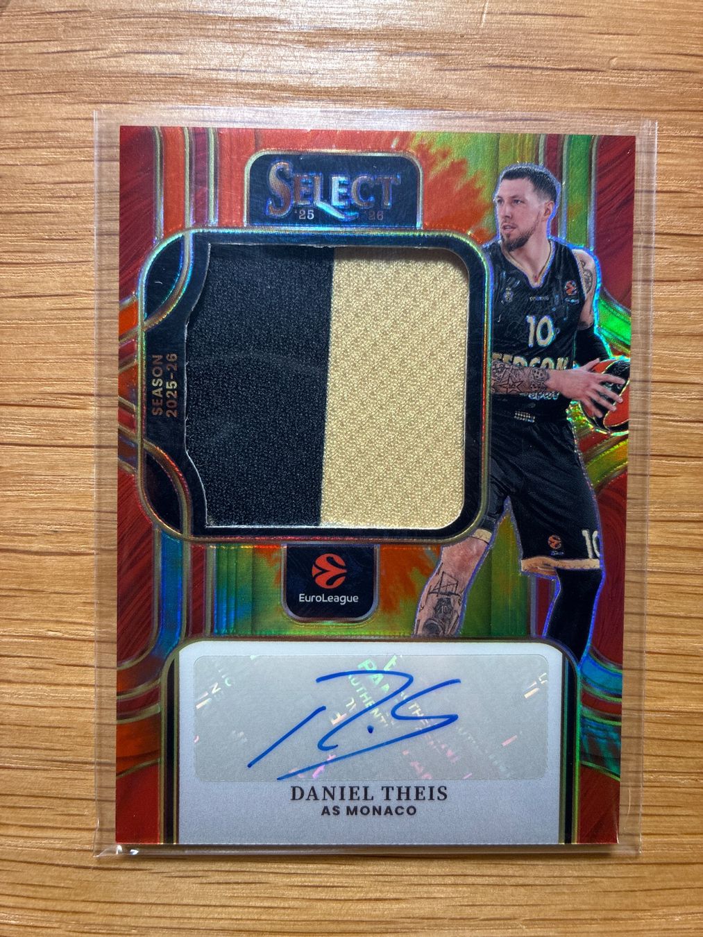 Topps Carte collezionabili: Panini Select EuroLeague Daniel Theis Monaco Patch-Auto /25 – Usato da Wangenried venduto da Garagara