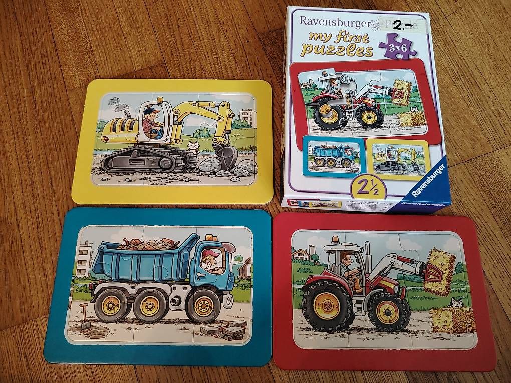 Puzzle: Baustelle Puzzle 6 Teile Ravensburger  – Usato da Wilen b. Wollerau venduto da Karin1985 1