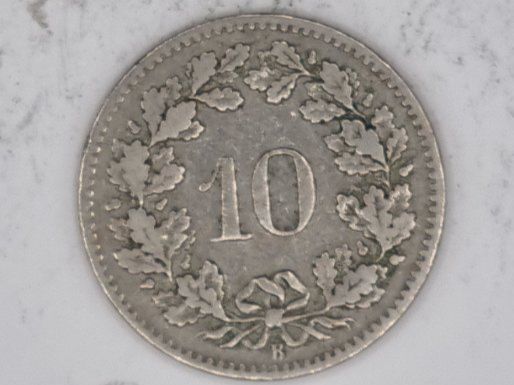 Alle Münzen: 10 rappen 1900 – Gebraucht aus Bure von chap981 1