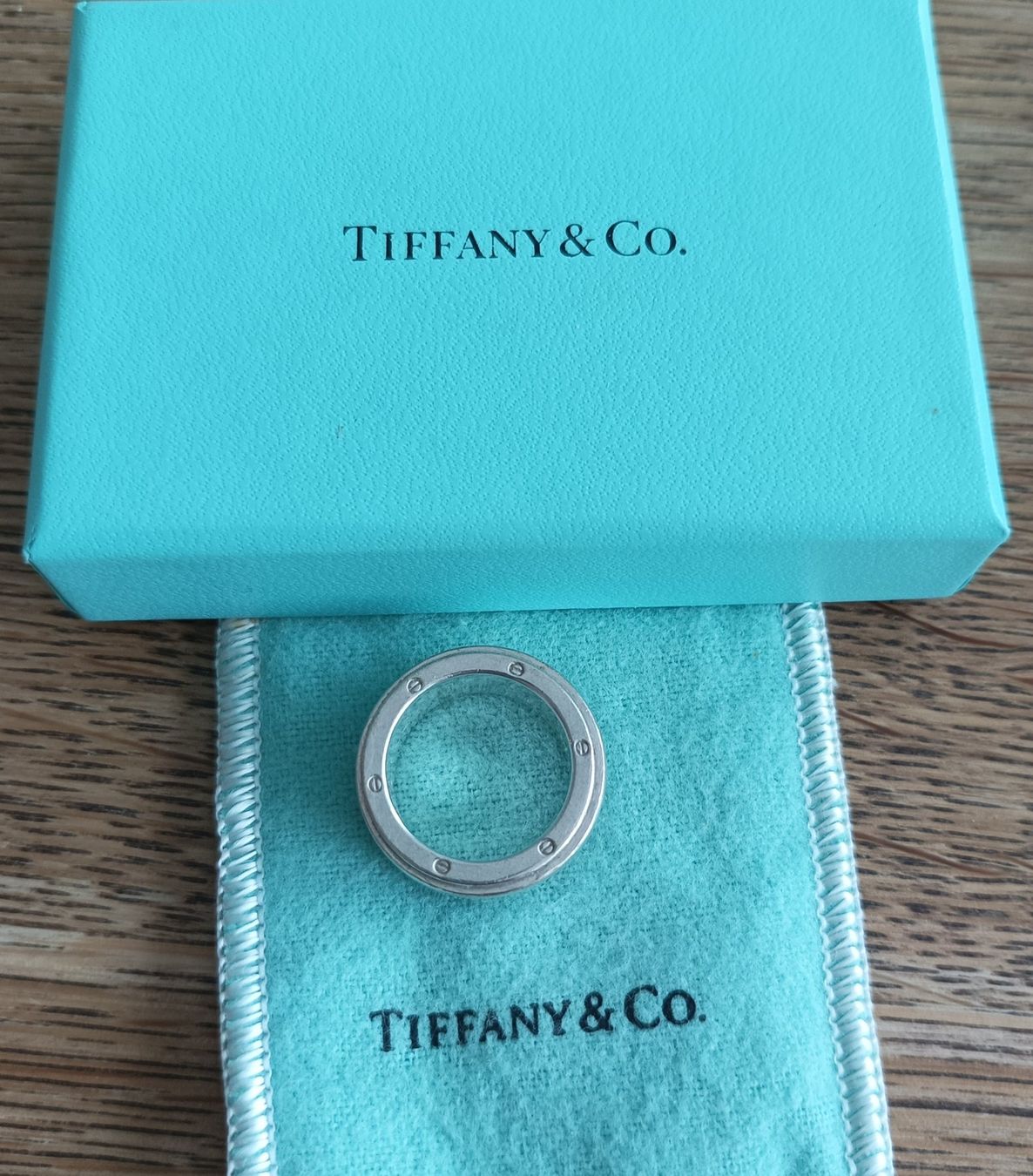 Tiffany & Co. Anelli: Tiffany & Co. Silberring 925 Gr. 47 – Usato da Buchs/SG venduto da ori_k6tq 1