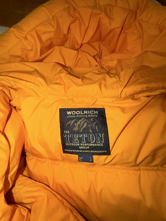Woolrich Teton Outdoor Daunenjacke, Gelb, Gr. S, Top! (51)