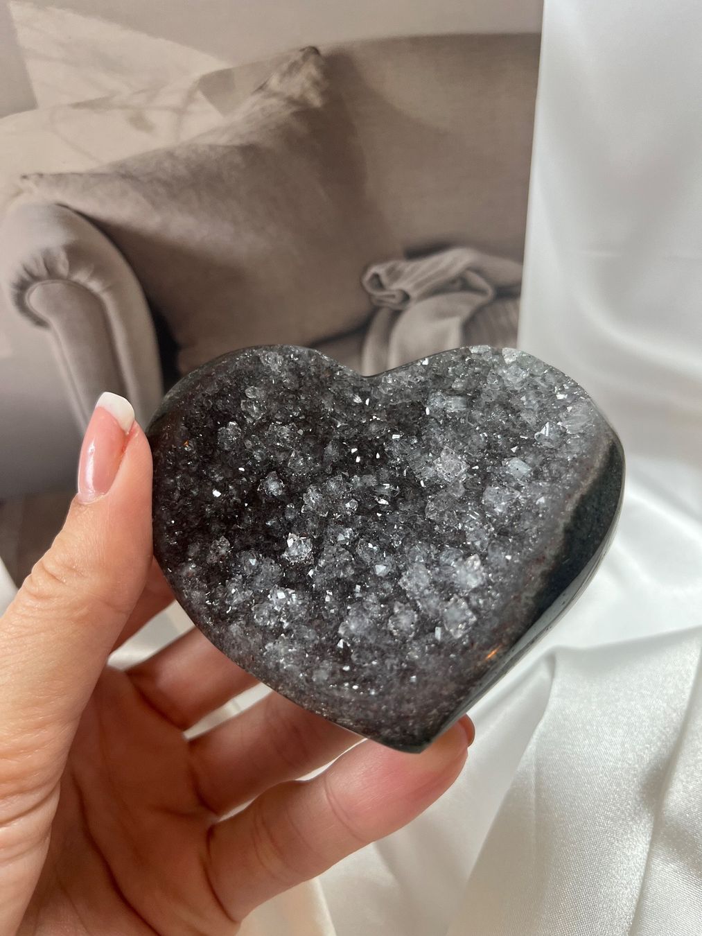 Pietre preziose: Pastell Amethyst Herz – Nuovo e nell'imballaggio originale da Zürich venduto da unique2010 2