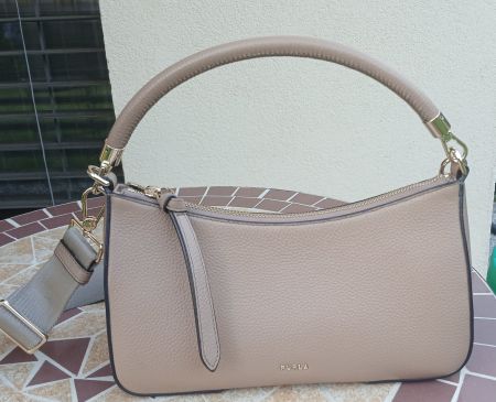 FURLA KALBSLEDER DAMEN TASCHE (Hand-, und Schultertasche)