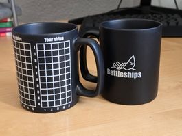 Battleships Tasse Set, Neuwertig, ideales Geschenk!