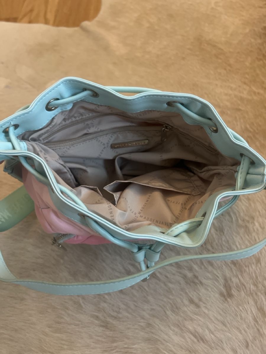 Steve Madden Borse da donna: Steve Madden Beuteltasche rosa blau gesteppt – Nuovo (secondo la descrizione) da Richterswil venduto da ang_2vks 6