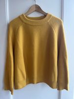 Bequemer gelber Damenpullover, Zara, Gr. L