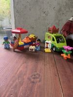 Lego Duplo Marktstand 5683 & Lego Duplo Eiswagen 10586