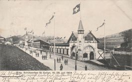 Ansichtskarte Eidg. Schützenfest St. Gallen 1904