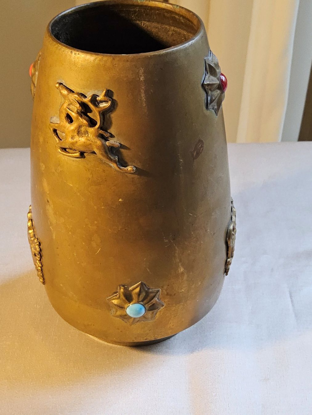 Vasi & Recipienti: Alte Bronze/Messing Vase China/Tibet? – Usato da Zürich venduto da sanwit 7