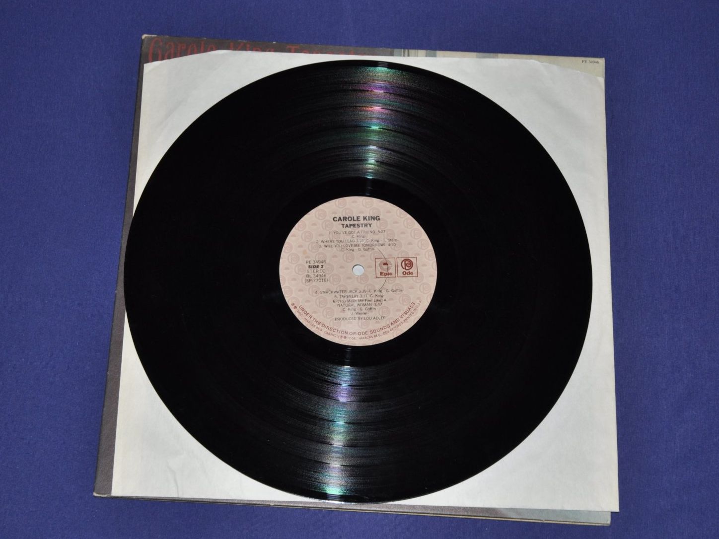 Vinyles: LP Carole King - Tapestry – D'occasion à Boll par Theodora15 5