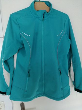 Turkise Damen Softshell Jacke von Crivit Grösse L