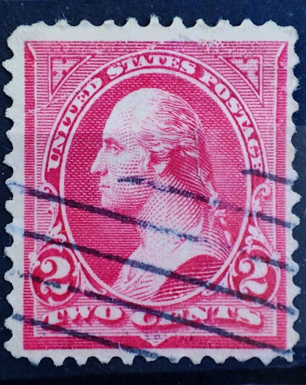 Alle Briefmarken: Briefmarke USA ~1900 Washington – Gebraucht aus Lenzburg von Dani_Lenzburg 1