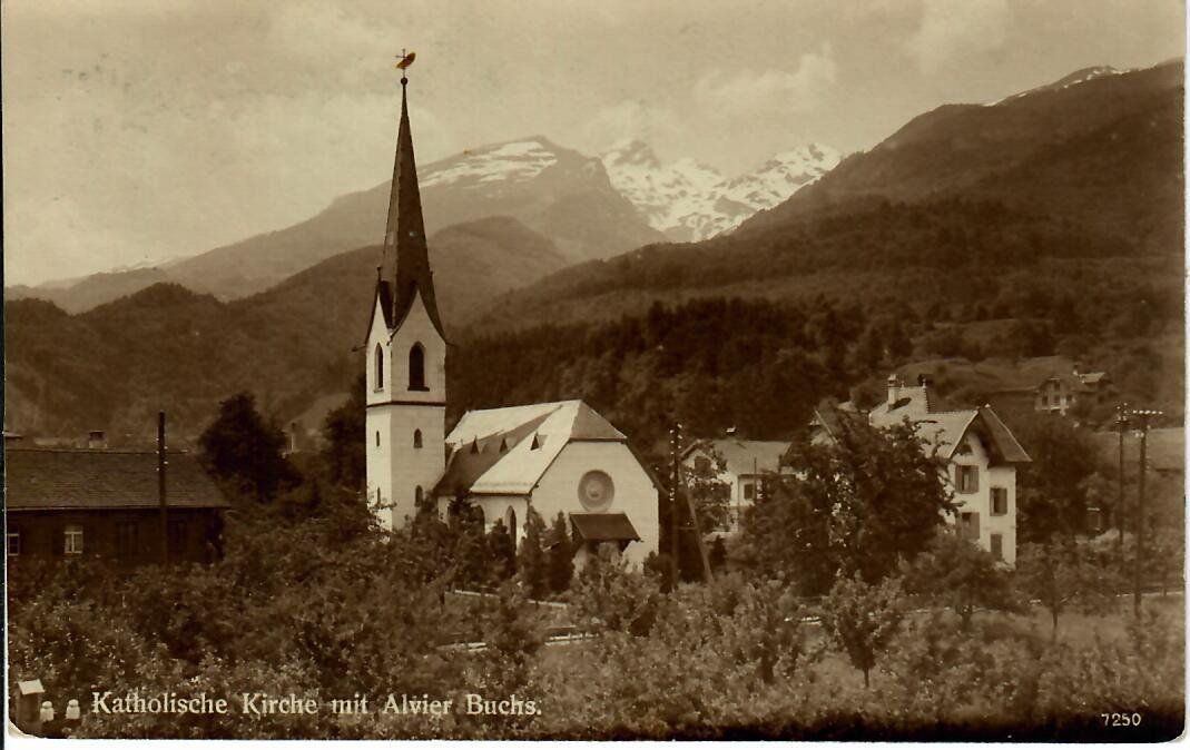 Cartoline postali: Buchs SG  1921 – Usato da Hochdorf venduto da Ziegel-16