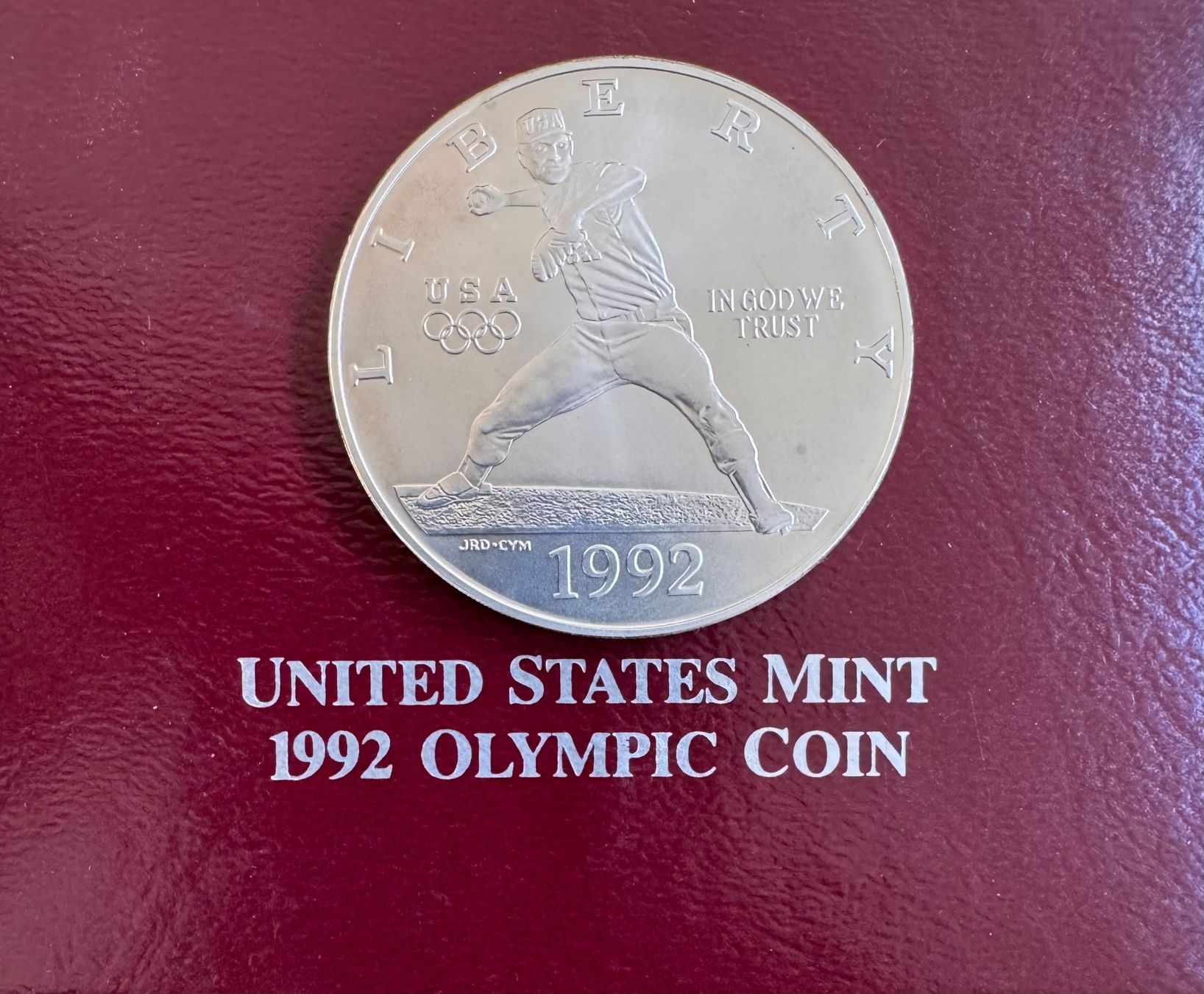 Alle Münzen: US Olympic Coin 1992 - Silber Dollar, Originalverpackt! – Gebraucht aus Ebikon von Dmasterx 3