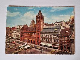 Basel mit Rathaus und Marktplatz