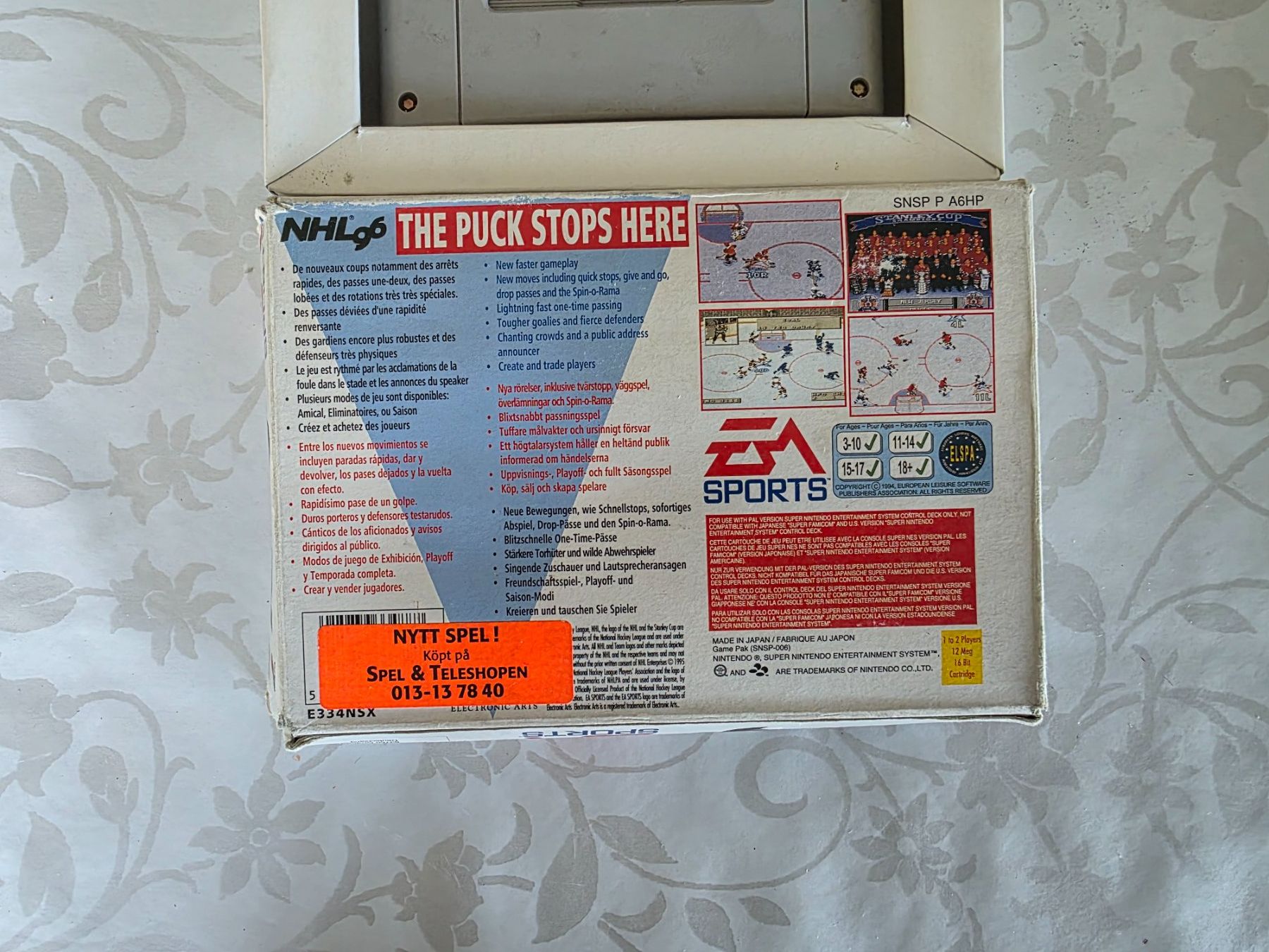 Nintendo Giochi: 3 Super Nintendo STRIKER jeu vidéo PAL version boite notice – Usato da Genève venduto da luc_qhh2 5