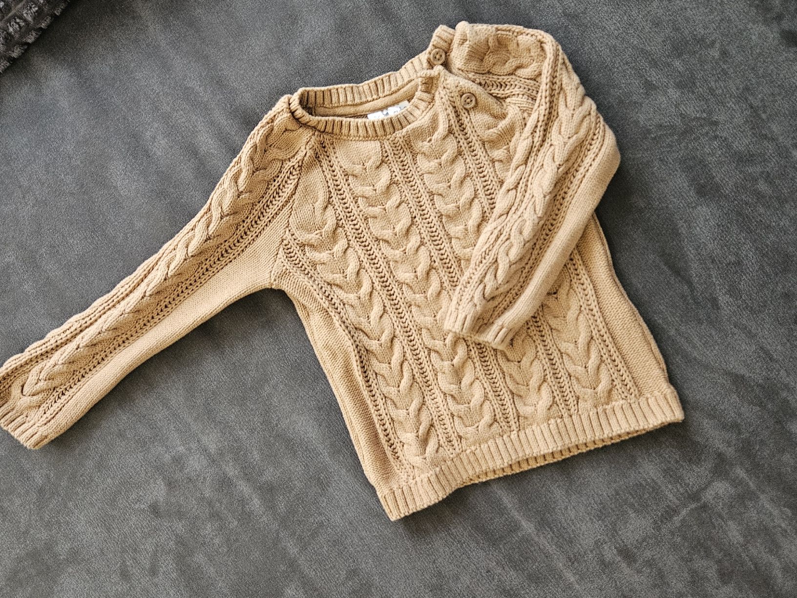 Lotti & Set di vestiti: Strickset so cute Pullover und Hose beige Grösse 80 – Usato da Unterkulm venduto da PatrycjaD 1