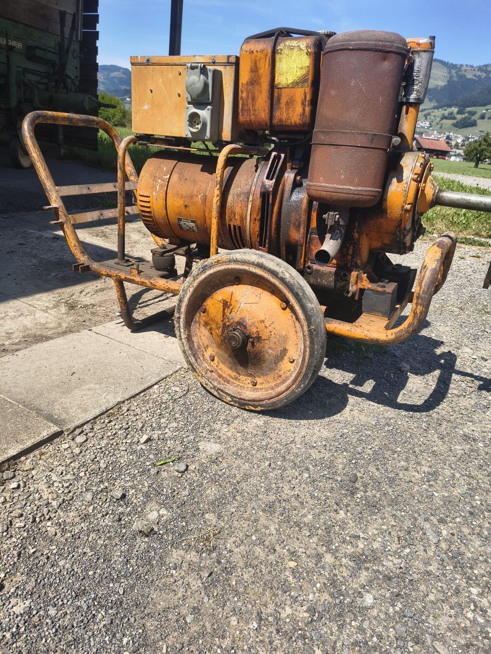 Stromgeneratoren: Dieselgenerator Hatz 9 Ps – Gebraucht aus Brunnen von sil_5w7m 5