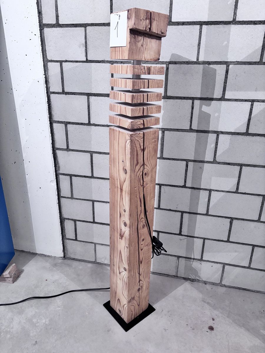 Lampade: Stehlampe aus Altholz (1) – Nuovo e nell'imballaggio originale da Flums venduto da Sascha121 2