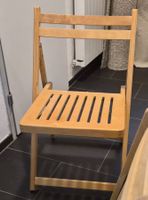 4 Holz Klappstühle Essstühle robust stabil
