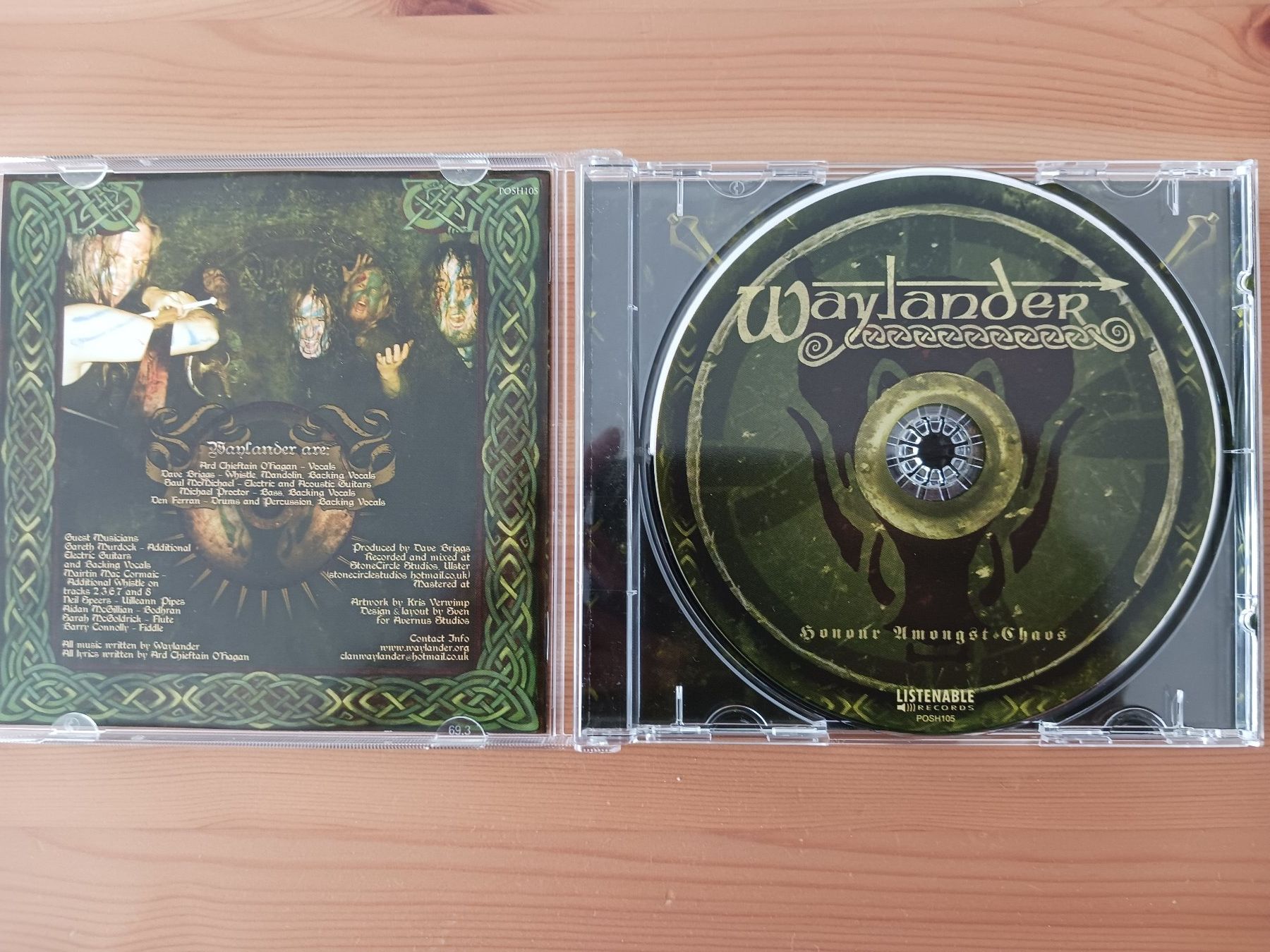 CD: Waylander - Honour Amongst Chaos, CD 2008 – Usato da St. Gallen venduto da KCC 2