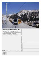 Grütschalp Winteregg Lauterbrunnen Mürren Bahn BLM Be 4/6