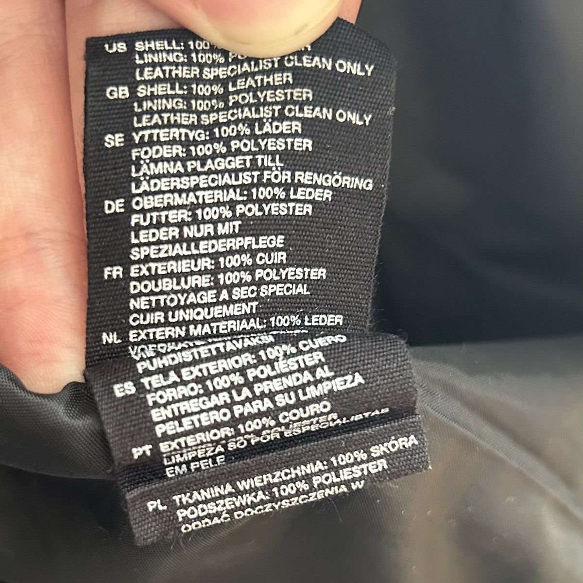 Jacken: H&M DIVIDED ECHTLEDER JACKE, GR. M/S – Gebraucht aus Affoltern am Albis von trudru 4