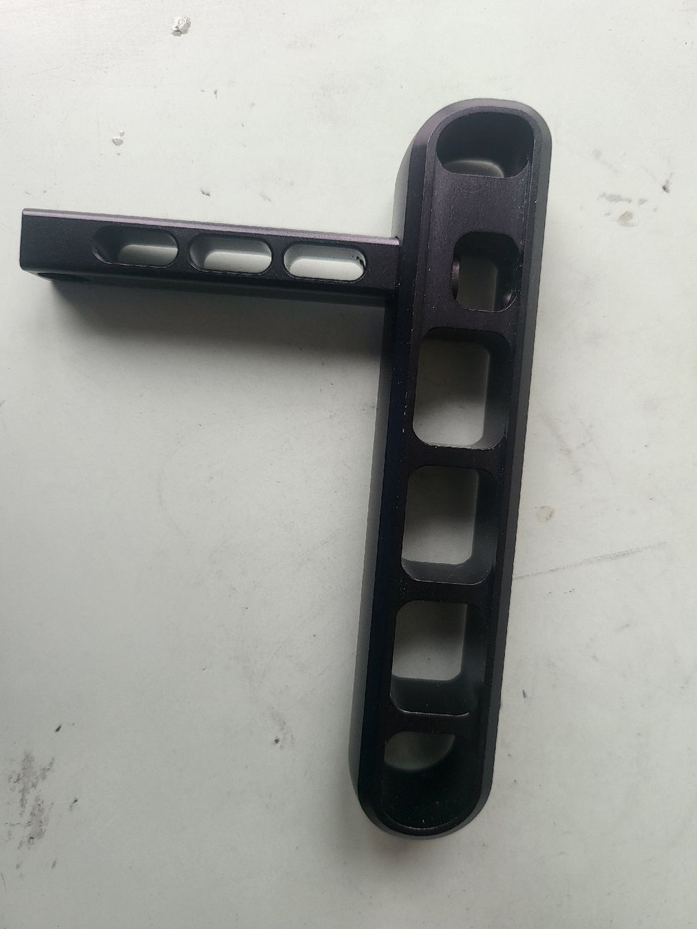 Sonstiges Zubehör: Aluminium Side Mount Cold Shoe Handle Rig – Gebraucht aus Geneve von T36