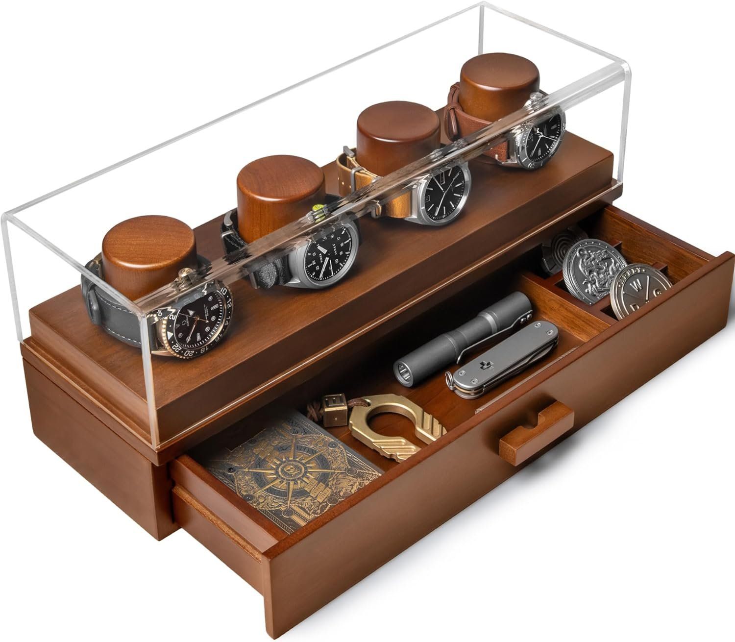 Vetrine: Uhrenvitrine Uhrenständer – Nuovo e nell'imballaggio originale da Nuglar venduto da SaleRitter 1