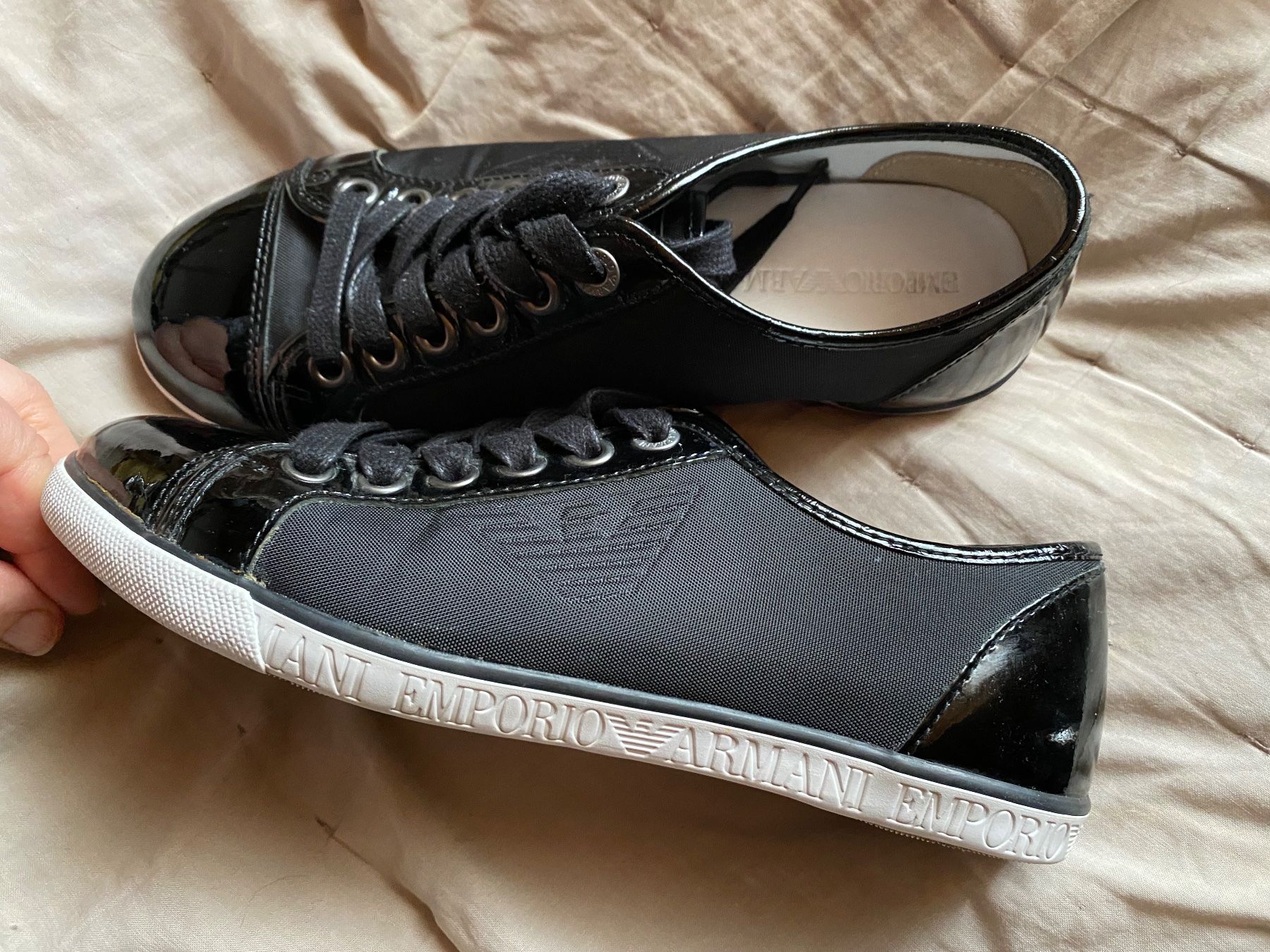 Armani Herrenschuhe: Sneaker Emporio Armani 40 ORIGINAL – Gebraucht aus Geneve von Monthoux13 4