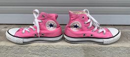 Superbes baskets hautes roses CONVERSE enfant n.29