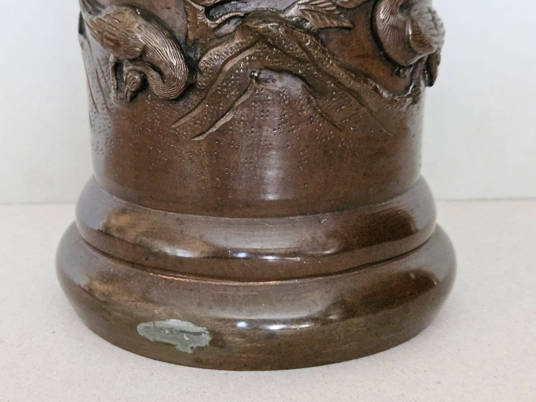 Sculture & Statue: Japanische Bronzevase, 19. Jh. – Usato da Lugano venduto da Numisartes 3