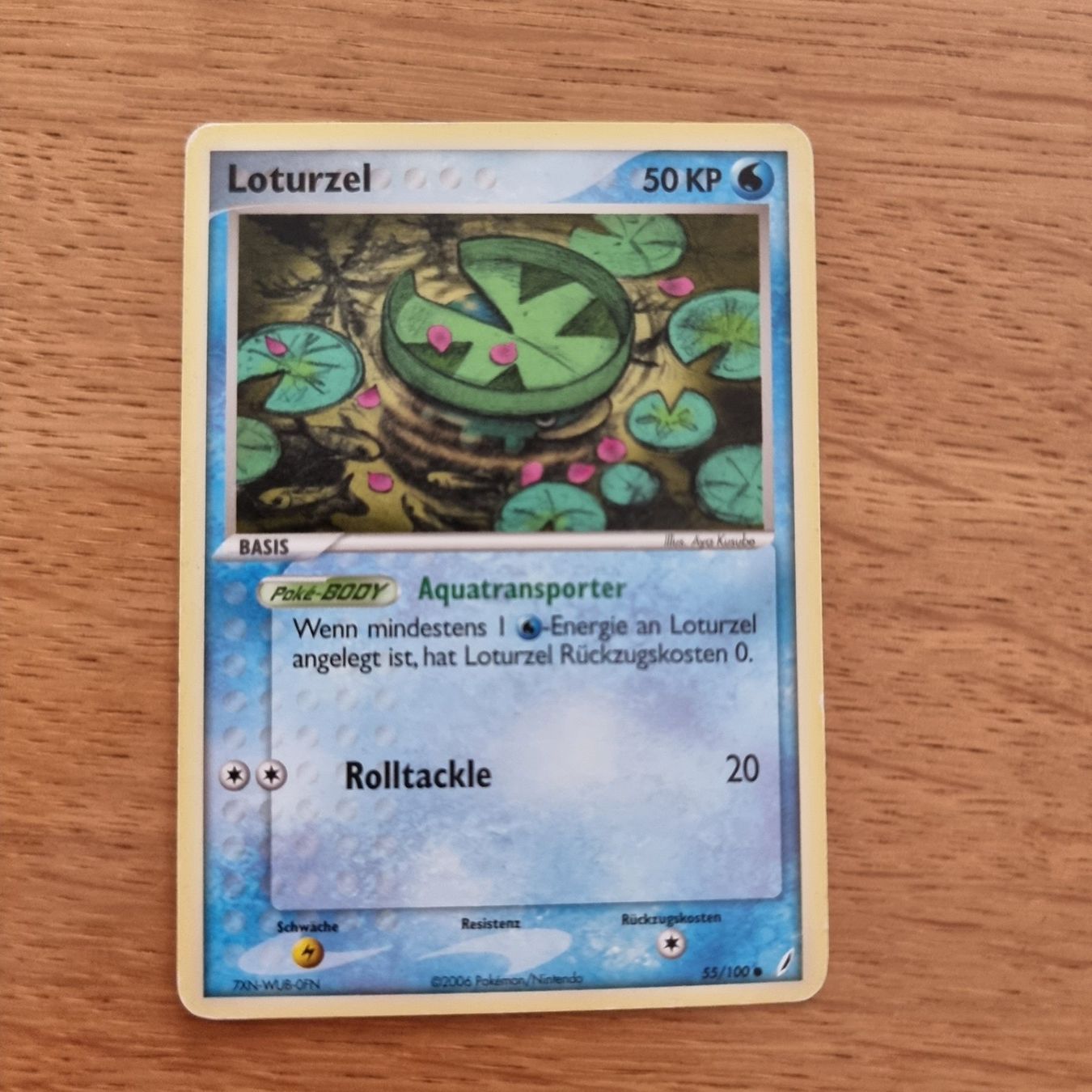 Pokémon Carte collezionabili: Pokémon Loturzel 2006 DE 55/100 EX – Usato da Roggwil BE venduto da S_Cards