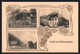 AK Rüegsau, Britternmatte, Ortspartien