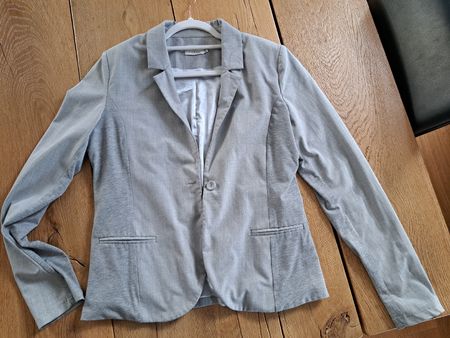 Blazer in Grau Kaffee