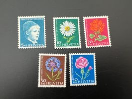 Pro Juventute 1963 Satz ** Perfekt (4695)
