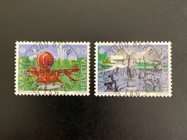 Europamarken 1987 mit Ersttag Vollstempel