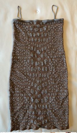 M Missoni robe léopard tube avec bretelles
