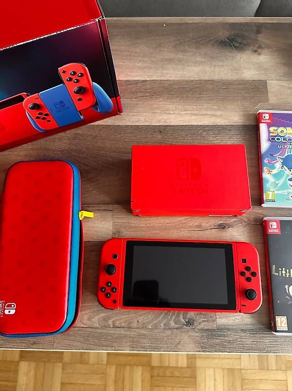 Nintendo Console: Nintendo Switch Super Mario Edition Neu + 6 Games – Usato da Wallisellen venduto da ema_smx6 4