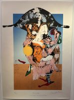 Benett CORBOZ (1962) | Lithographie Carnaval Broc / Gruyère