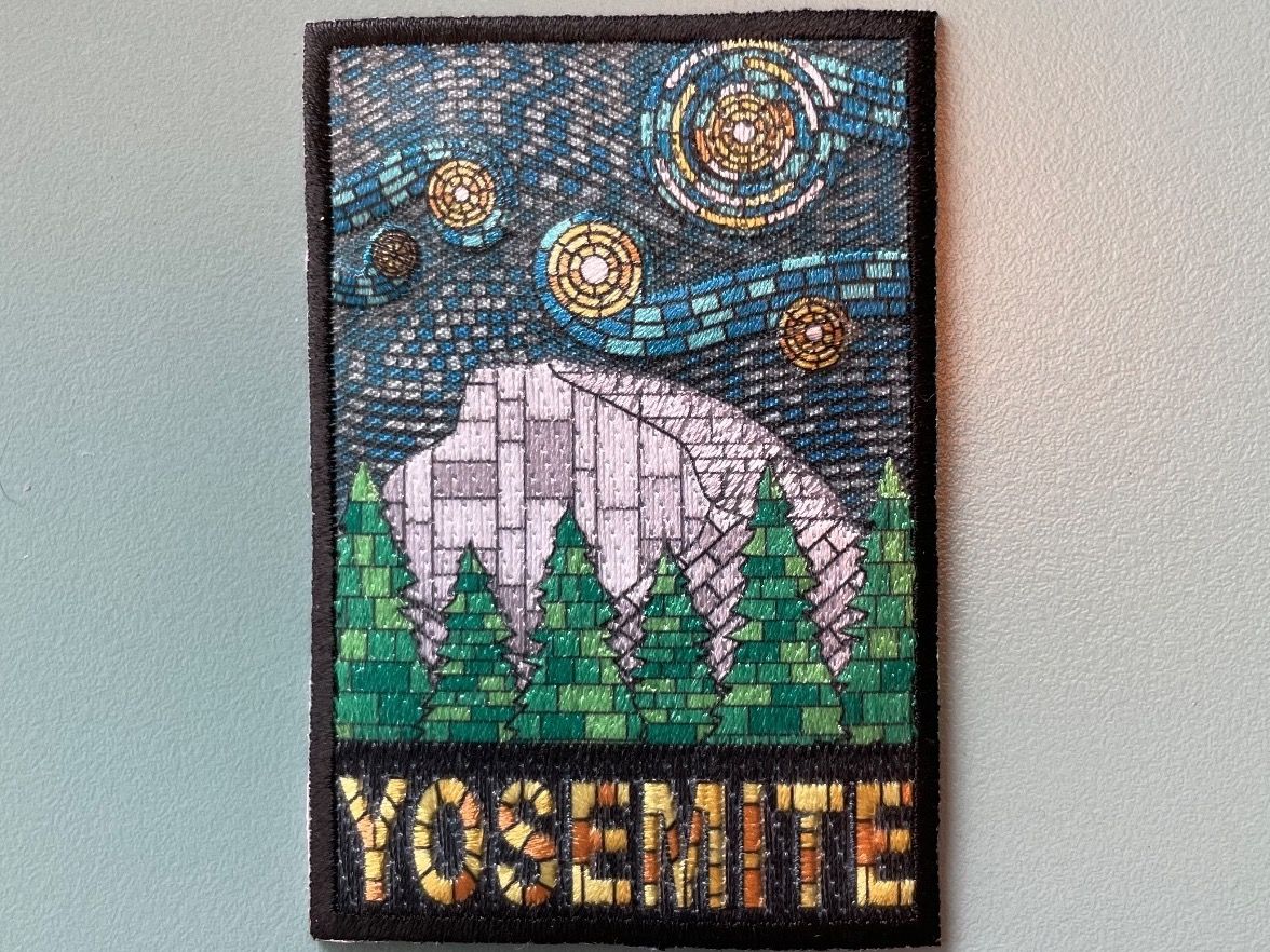 Plaketten & Abzeichen: Aufnäher /Yosemite, bügelbar – Neu und originalverpackt aus Zürich von echt01