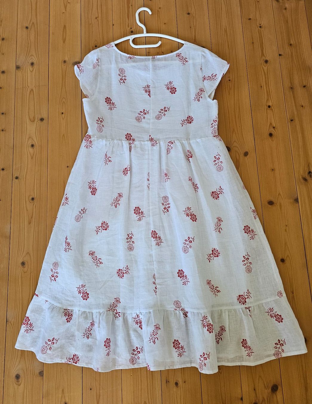 Vestiti: REITMAYER Leinenkleid mit Blumenmuster Gr. 38 – Nuovo (secondo la descrizione) da Enggistein venduto da markaris 1